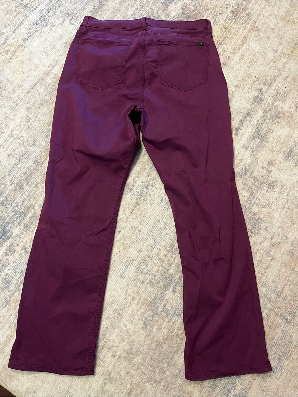 Jen7 Plum Straight Leg Pants - Picture 4 of 4